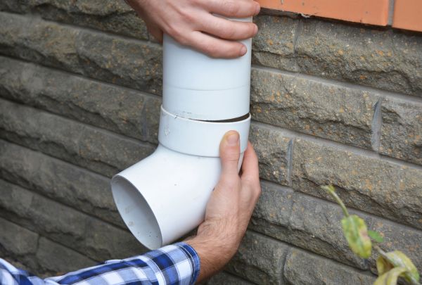 Drainage Downspout Repair in West Bloomfield
