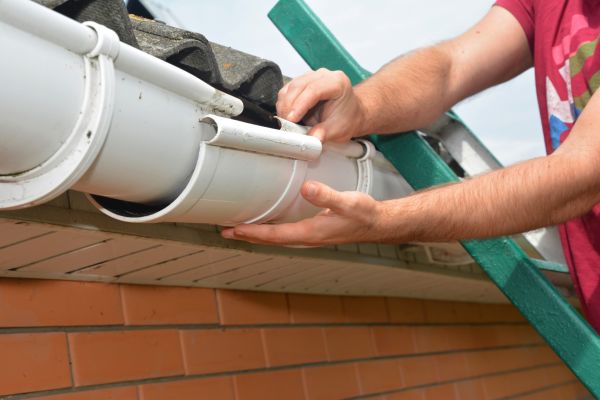 Large Gutter Repair in West Bloomfield