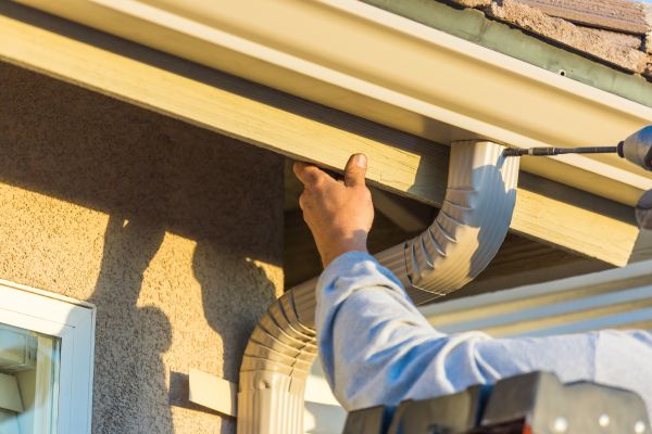 Aluminum Rain Gutter Service in West Bloomfield