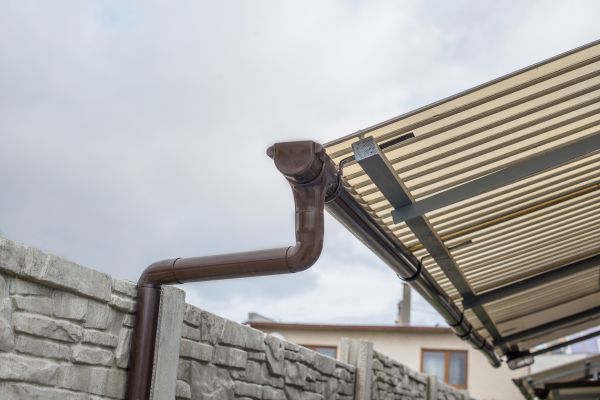 Plastic Downspout Installation in West Bloomfield